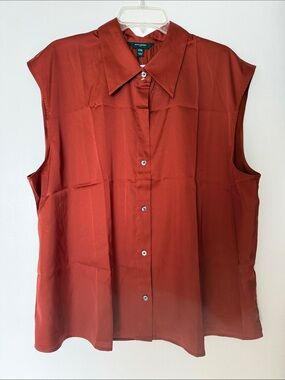 Banana Republic Sleeveless Buttondown Tank